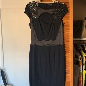 Navy blue formal dress